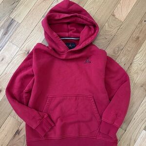 Red Hoodie with Logo
